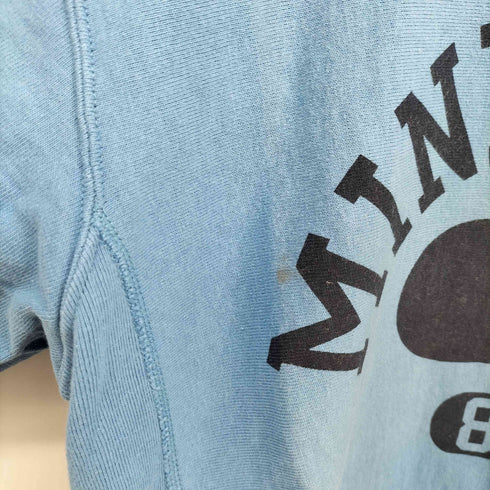 チャンピオン Champion 3段プリント 袖刺繍  MINNESOTA REVERSE WEAVE T-SHIRT ミネソタ リバースウィーブ Tシャツ メンズ import:M